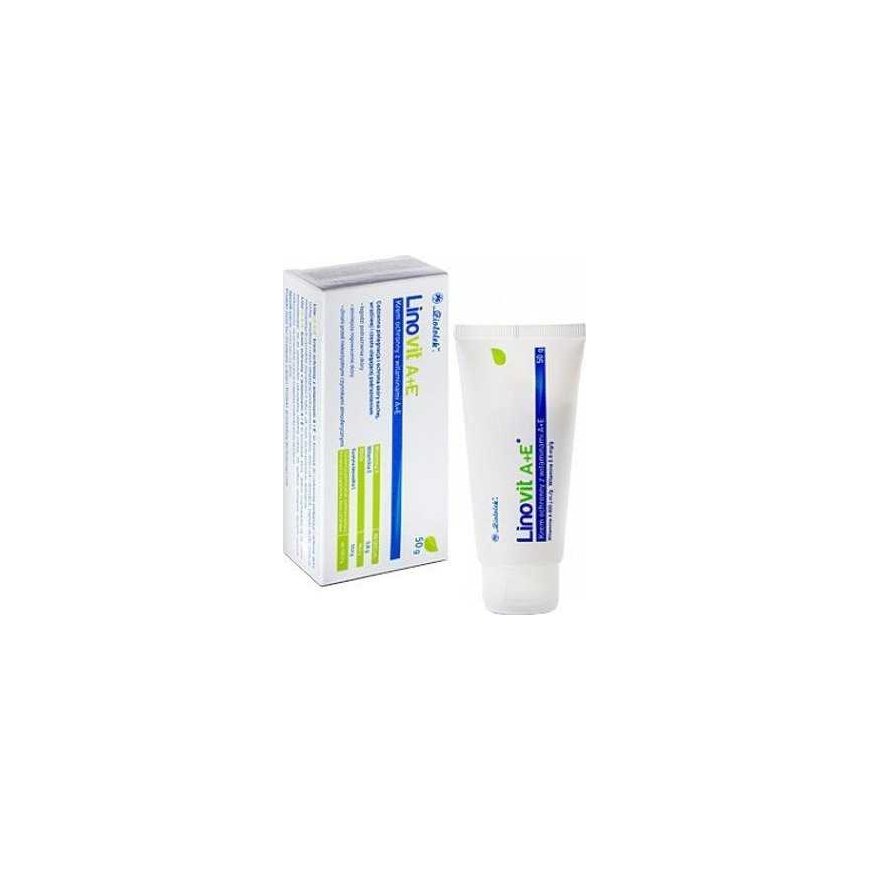 Ziołolek Linovit A+E Protective Cream with Vitamins A and E, 50 g – 2
