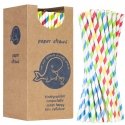 Gsg24 BIO ekoloģiski papirna salmi PAPER STRAWS 6/205mm - maisījums no 250 gab. Gsg24 BIO ekoloģiski papirna salmi PAPER STRAWS 6/205mm - maisījums no 250 gab.