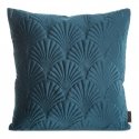 EUROFIRANY PREMIUM RIA2 Pillowcase made of soft velvet, quilted using traditional sewing methods, art deco pattern, 45 x 45 cm, EUROFIRANY PREMIUM RIA2 Pillowcase made of soft velvet, quilted using traditional sewing methods, art deco pattern, 45 x 45 cm,