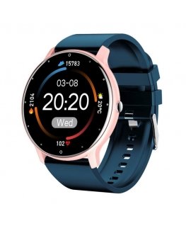 Smartwatch Gravity GT1-4, Pink case with blue strap