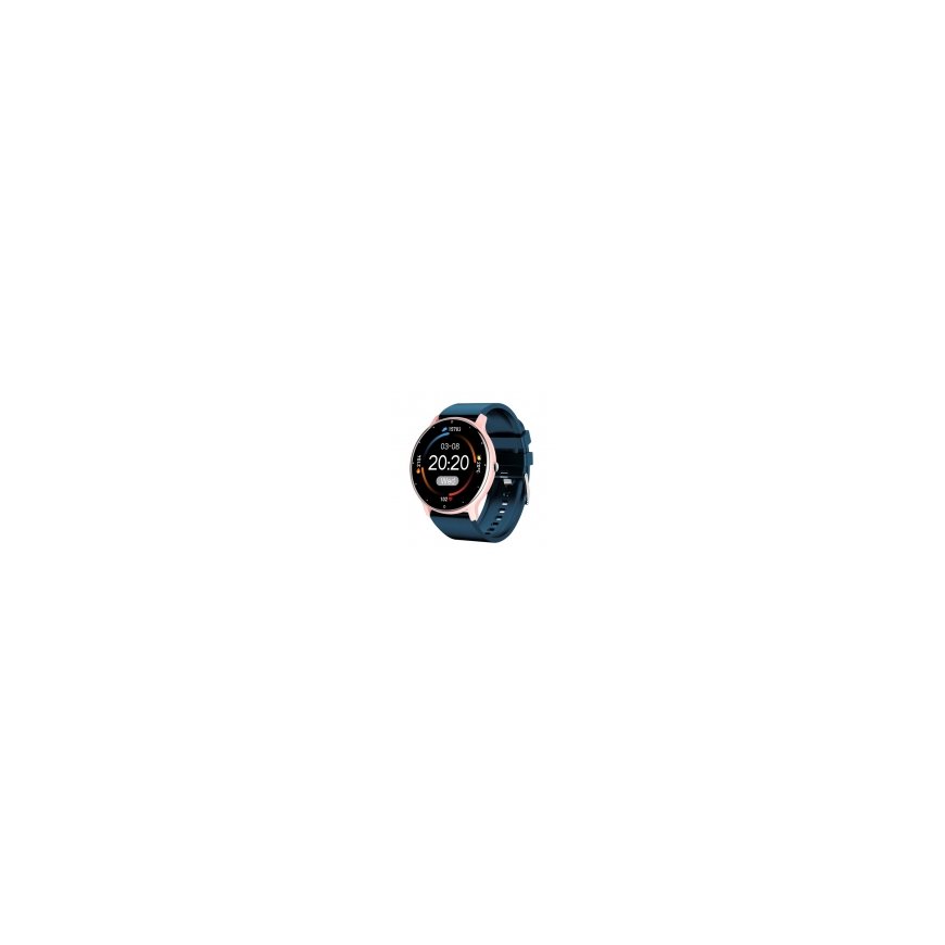 Smartwatch Gravity GT1-4, Pink case with blue strap – 2