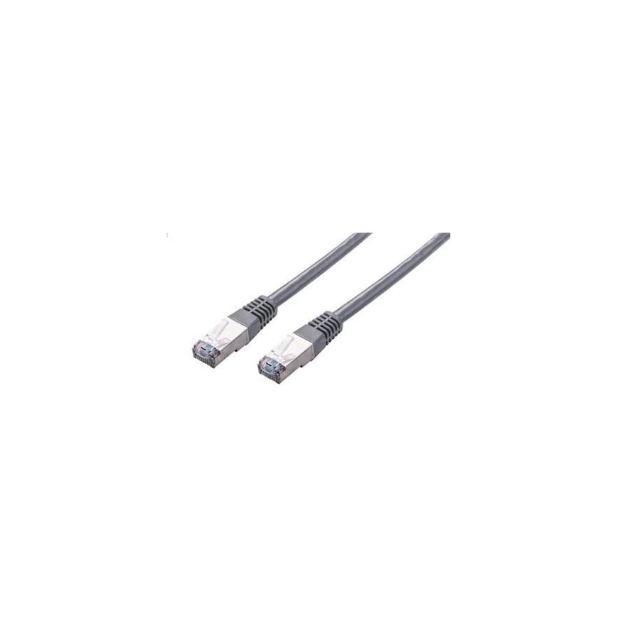 C-TECH patchcord kabelis Cat5e, FTP, pelēks, 15m