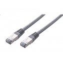 C-TECH Cat5e kabelis patchcord, FTP, pilkas, 15m C-TECH Cat5e kabelis patchcord, FTP, pilkas, 15m