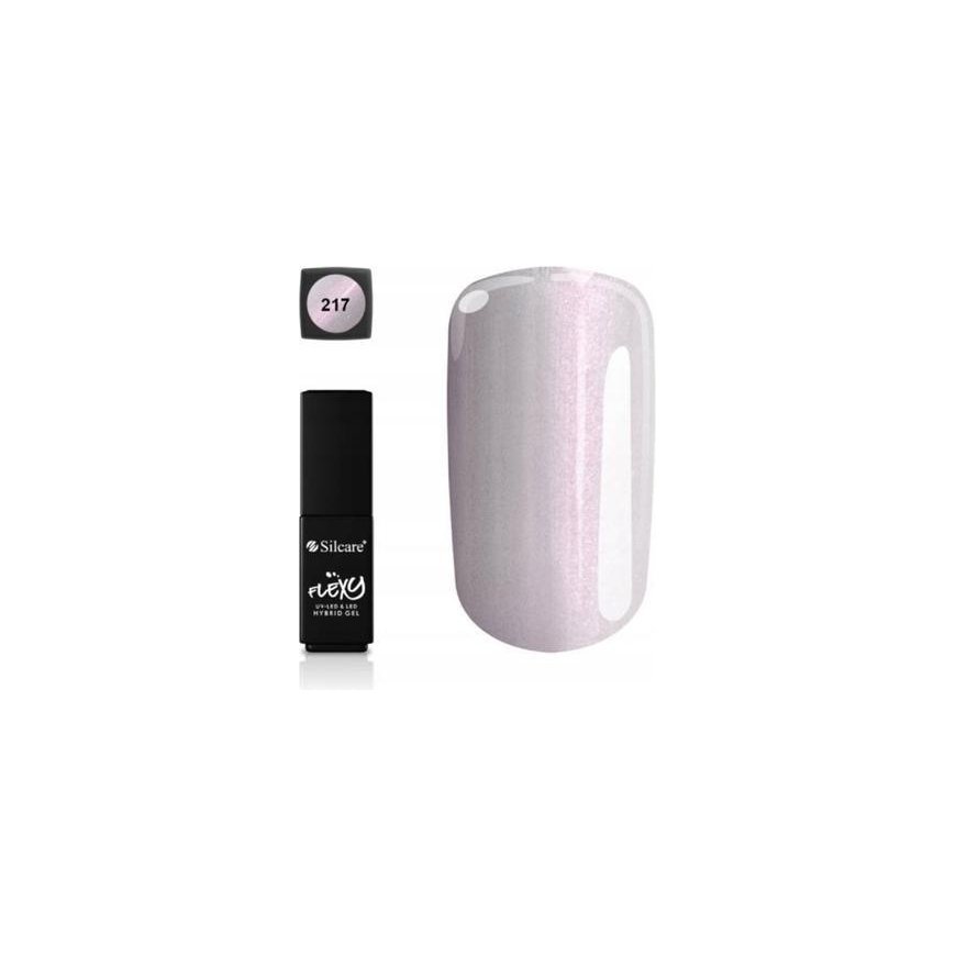Silcare Flexy Hybrid Gel Pearly Sky 217, 4,5 g – 2