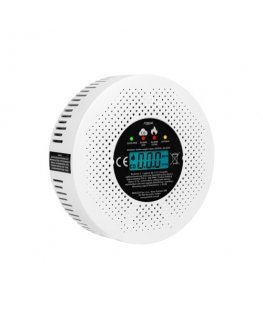 Blow Anglies monoksido ir dūmų detektorius XCD30 LCD 3xAA