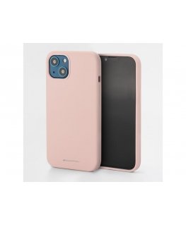 Dēklis Mercury Silikona dēklis Apple iPhone 11 rozā smilšu krāsā