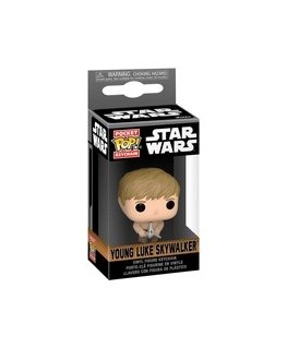 FUNKO POP! Raktų pakabutis: Žvaigždžių karai - Young Luke Skywalker, 10 cm