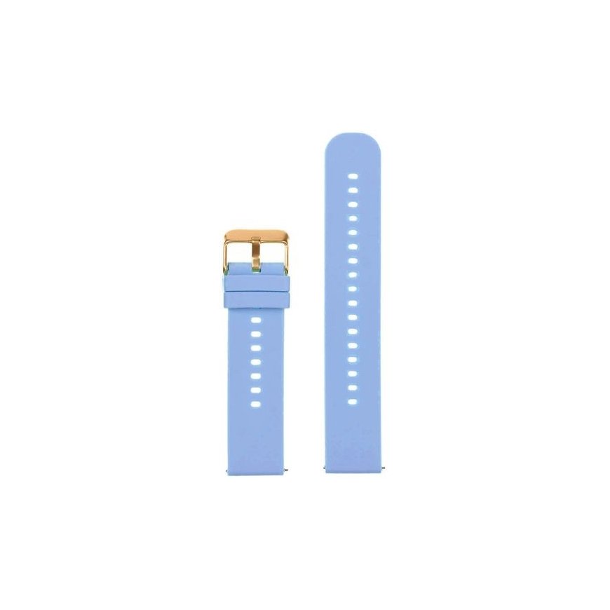 Pacific U27 rubber watch strap - light violet/pink - 20mm