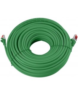 Spacetronik RJ45 CAT 6 U/UTP kaabel AWG24 must 25m