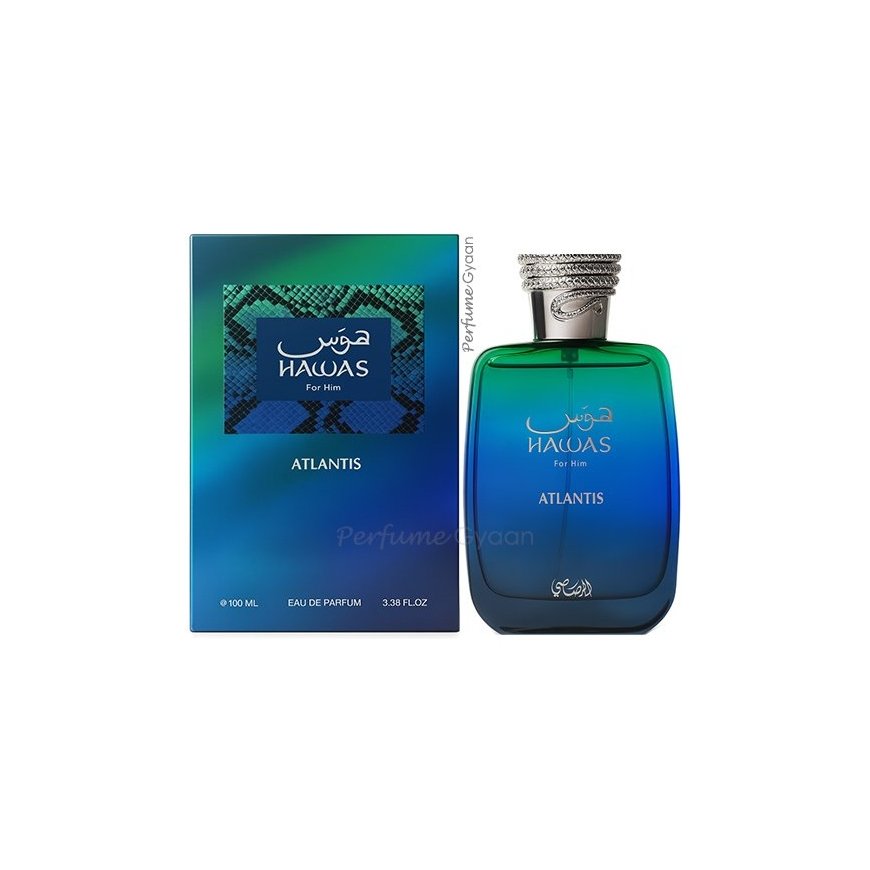 Rasasi Hawas Atlantis tualetinis vanduo 100 ml (vyrams) – 2