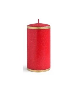 Home Styling Collection YARINE BEIGE Candle Holder 10.5x8.5x16.5 cm
