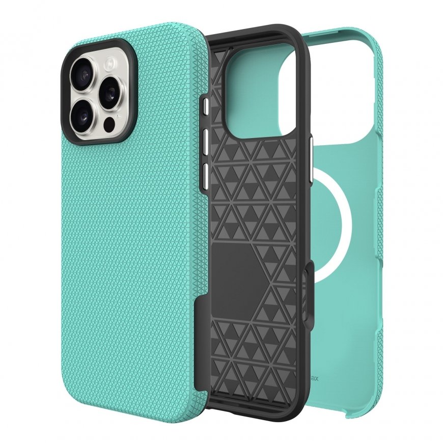 Perfectionists Triangle Mag Case Apple iPhone 15 vihreä – 2