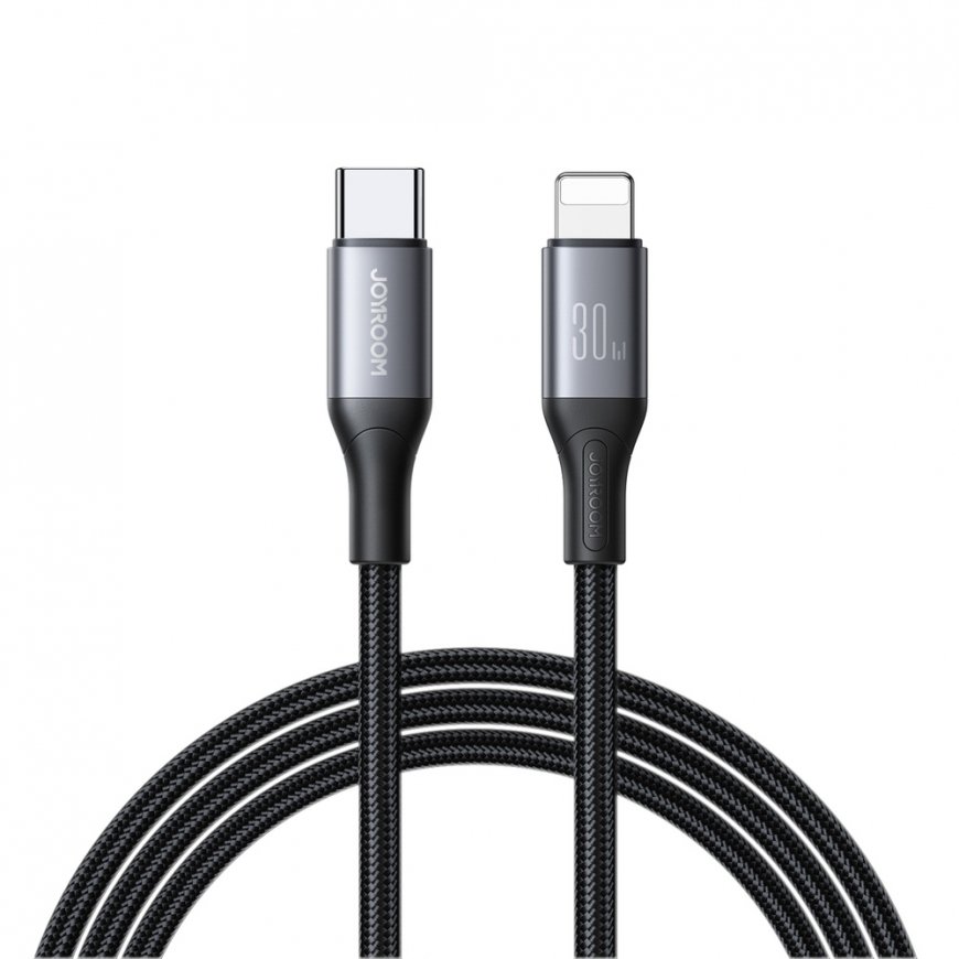 USB-kaapeli Joyroom S-A28 USB-C - Lightning 30W 1,0 m musta