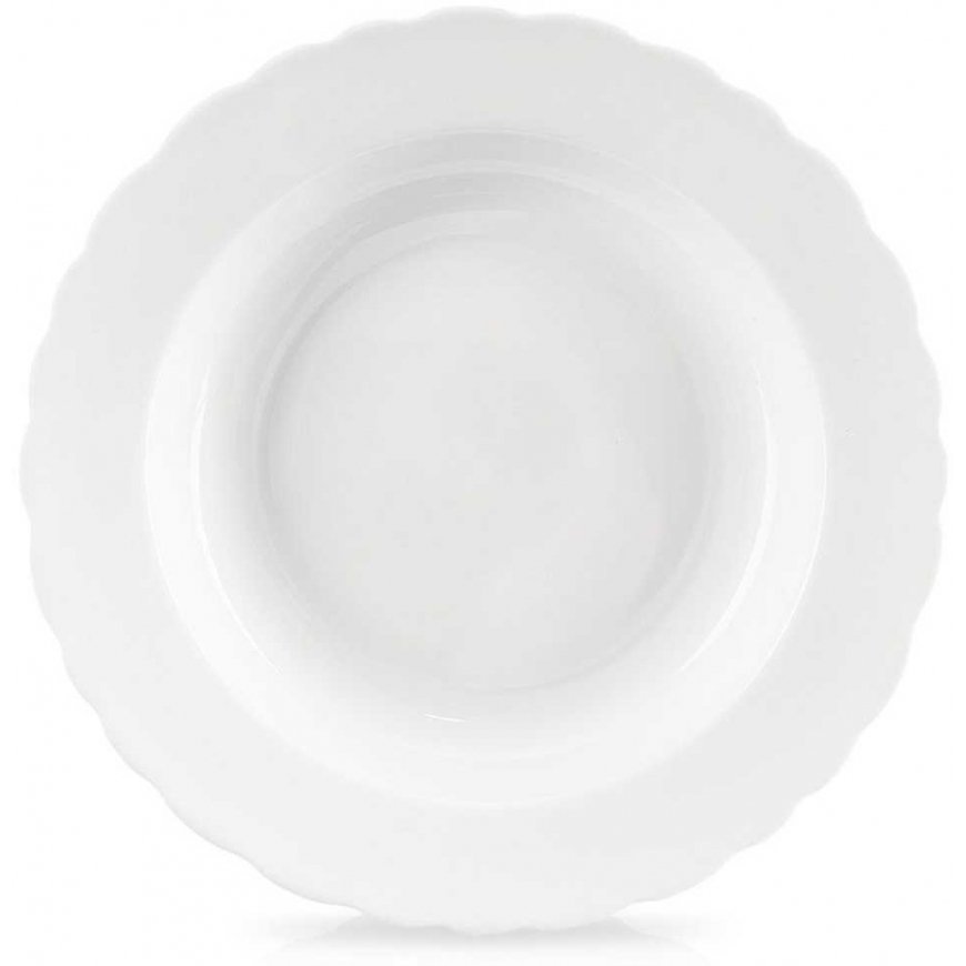 Fissman Gili Plate ALEKSA 20cm, White (Porcelain)