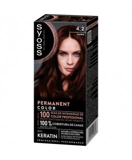 Syoss PERMANENT COLOR 4.2-Caoba 1 kpl