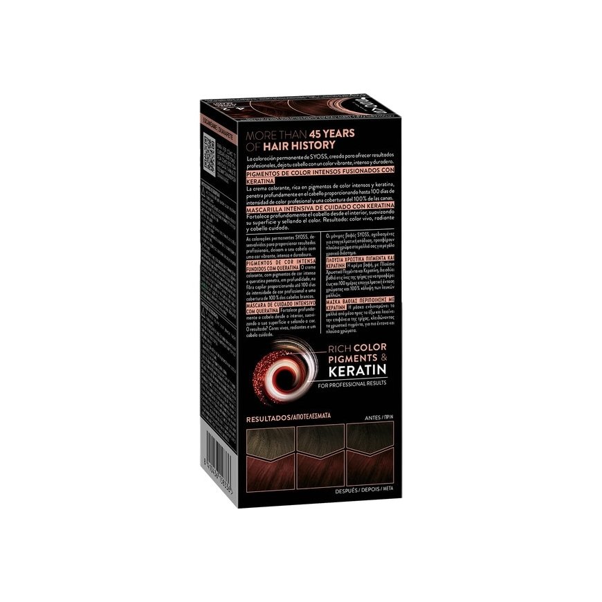 Syoss PERMANENT COLOR 4.2-Cedar 1 pc – 2
