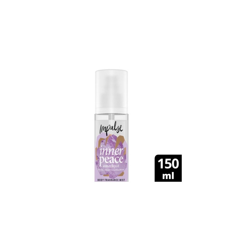 Impulse INNER PEACE AMETHYST lõhnastatud kehavesi 150 ml