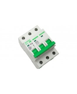 Автоматический выключатель, 6kA, B, 3 полюса, 16A GACIA SB6L B 3P 16A