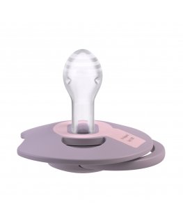 LOVI Silicone Dynamic Pacifier Prime, Violet, 0-6m, 1 pc., 34/421