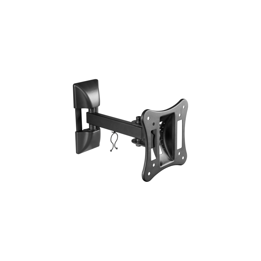 Cabletech Wall Mount 13-27 inches Black LPA51-111 (Vertical and Horizontal Adjustment) – 2