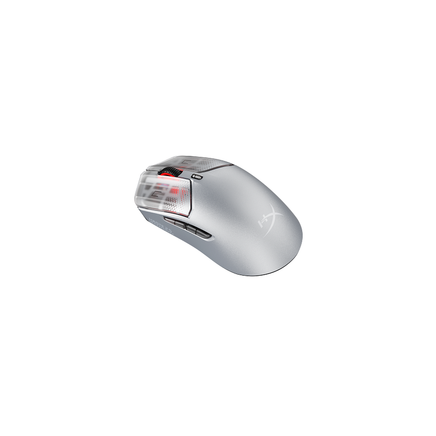 HyperX „Pulsefire Haste 2 S“ hõbedane juhtmevaba mängurihiir
