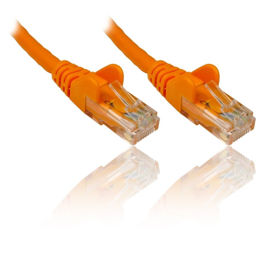 PremiumCord Patch-kaapeli UTP RJ45-RJ45 CAT6 3m oranssi
