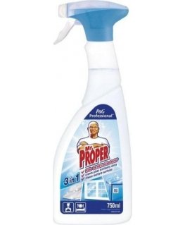 Dažādu virsmu tīrītājs un dezinfekcijas līdzeklis Mr. PROPER PROFESSIONAL, 750ml