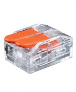Hismart Universalus užspaudžiama laidų jungtis, 2x 0.5-6.0mm², 41A, 450V, 20vnt.