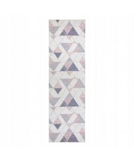 Matto VINEA GEOMETRIC2 väri creme 70x300 Hakano