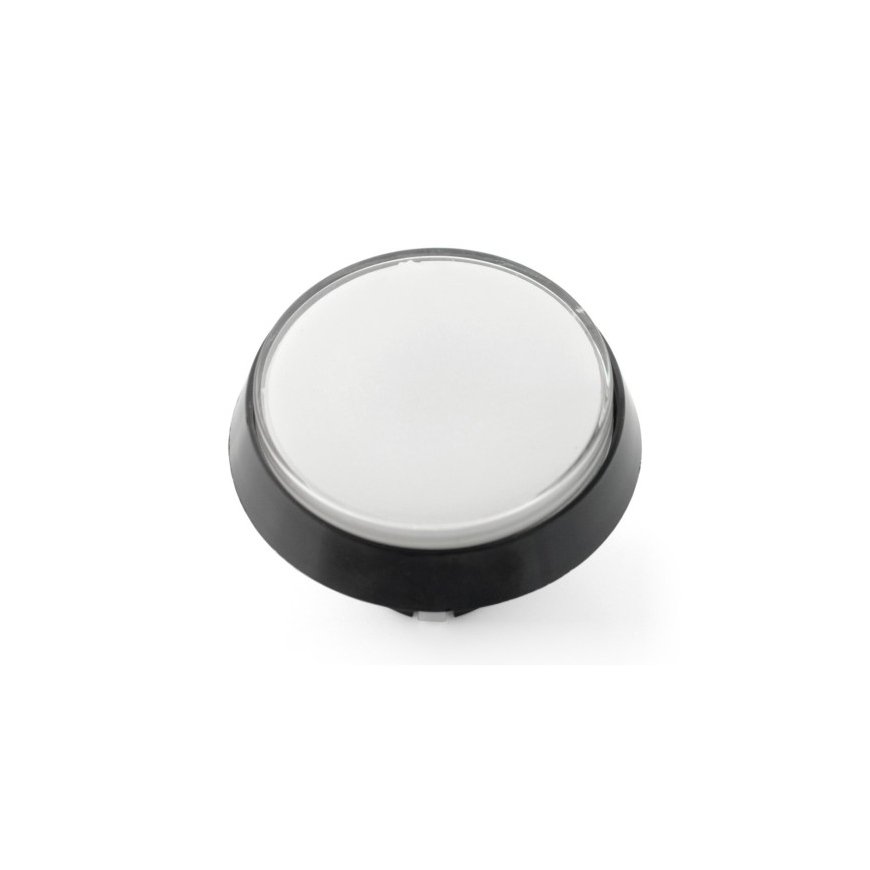 Oem Liels poga 6cm - balts - slīps – 2