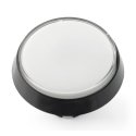 Oem Didelis mygtukas 6cm - baltas - pasviręs Oem Didelis mygtukas 6cm - baltas - pasviręs