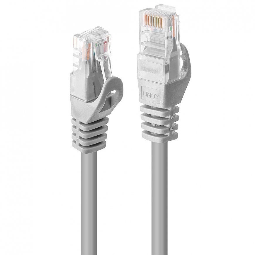 Lindy 48404 tīkla kabelis Pelēks 5 m Cat5e U/UTP (UTP)