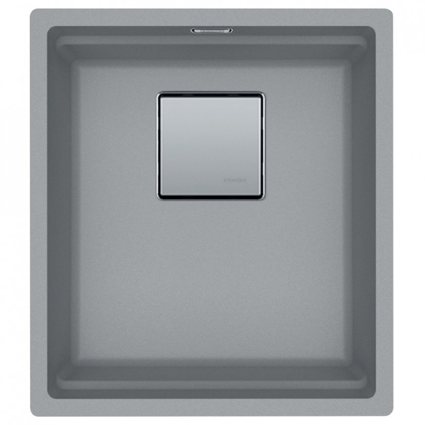 Franke Kubus 2 Stone Composite Sink, KNG 110-37, Stone Grey – 2