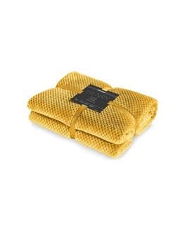 DecoKing Blanket HENRY MUSTARD 70x150