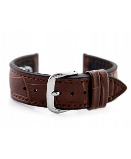 Pacific Rubber Strap for U18 Watch - Red/Black - 20mm