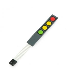 Oem Membrānveida tastatūra - 4 krāsu taustiņi - līmējoša