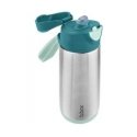 B.BOX BB500907 Termo pullo sporttisuuressa 500 ml Emerald Forest B.BOX BB500907 Termo pullo sporttisuuressa 500 ml Emerald Forest