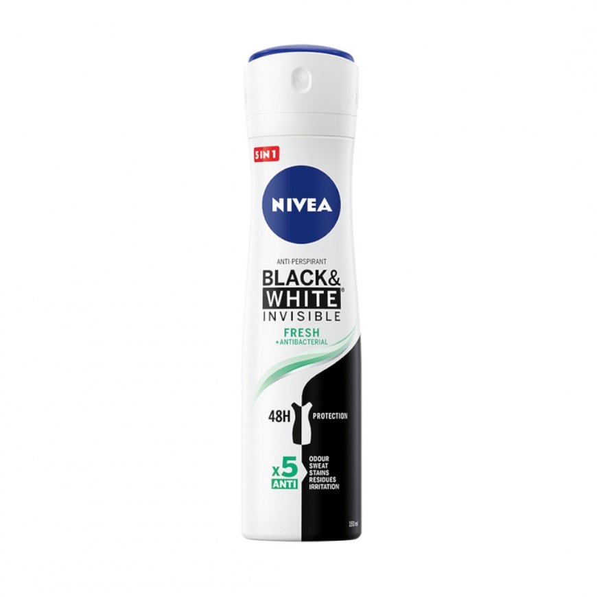 Nivea Black&White Invisible Fresh, 150 ml – 2