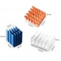 Raspberry Pi 4 radiaatoriite komplekt 3 tk. Raspberry Pi 4 radiaatoriite komplekt 3 tk.