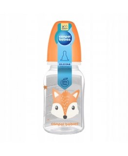CANPOL BABIES kitsaste kaelusega pudel CUTE ANIMALS, 120 ml, 11/851_ora