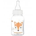 CANPOL BABIES kapeellinen pullon CUTE ANIMALS, 120 ml, 11/851_ora CANPOL BABIES kapeellinen pullon CUTE ANIMALS, 120 ml, 11/851_ora