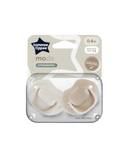 TOMMEE TIPPEE silikoonist lutipudeli MODA 0-6 kuud, 2 tk, 43338499