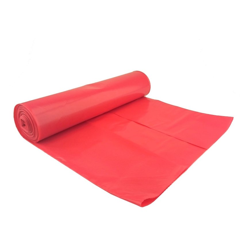 MEVA 50 mikroni paks š垃圾 maišid. vastur alus rull 25 tk. - punane 120L – 2
