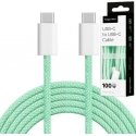 C tips USB – C tips USB kabelis 100 W 1.5 m Zaļš Kruger & Matz Basic C tips USB – C tips USB kabelis 100 W 1.5 m Zaļš Kruger & Matz Basic