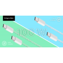 Кабель USB типа C 100 Вт 1.5 м Зелёный Kruger & Matz Basic Кабель USB типа C 100 Вт 1.5 м Зелёный Kruger & Matz Basic