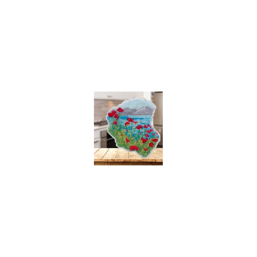 Набор для вышивания "Магнит. У моря" Beldizart Kryželiu 8,7×8,5 см S1660 – 2