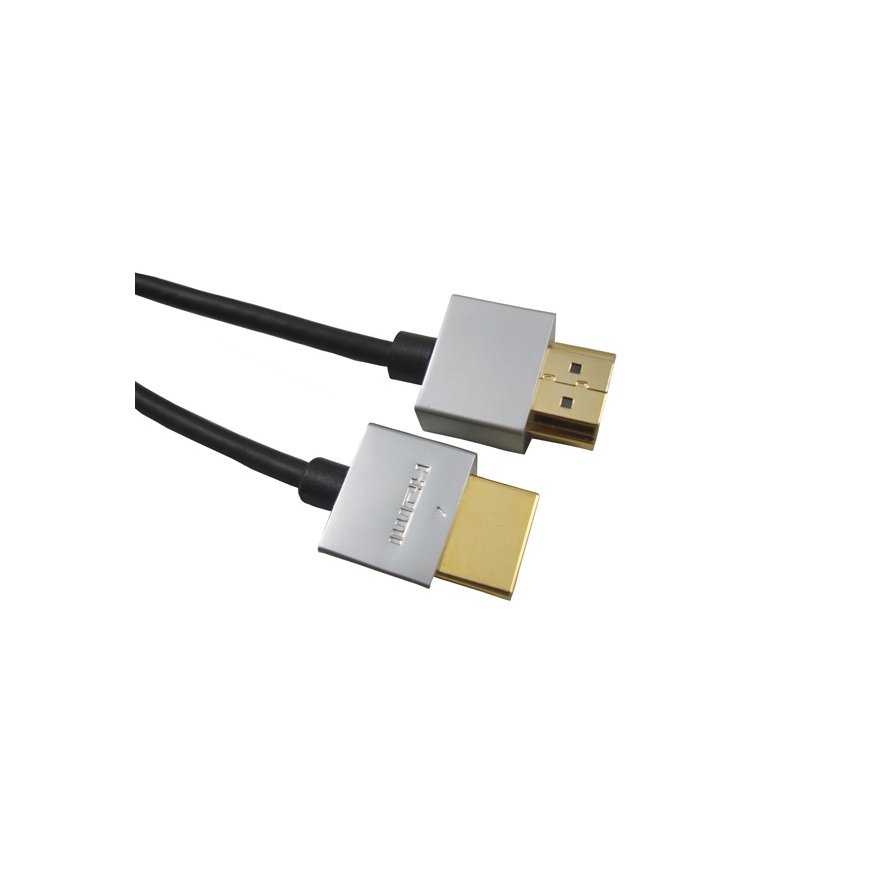 PremiumCord kphdmes1 HDMI-kaapeli 1 m HDMI-tyyppi A (vakio) musta