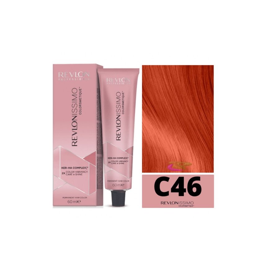 plaukų dažai Revlonissimo Cromatics C46-Tangerine Punane 60ml – 2