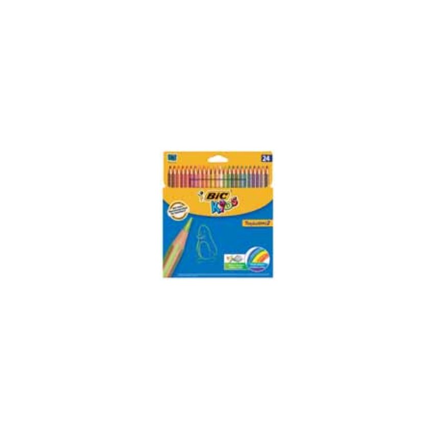 BIC Tropicolors 2 Mitmevärviline 24 tk