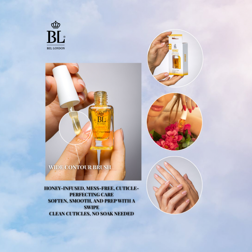 Bel London, BEL London, Honey Cuti-Clean, Масло для обработки кутикулы, 10 мл
